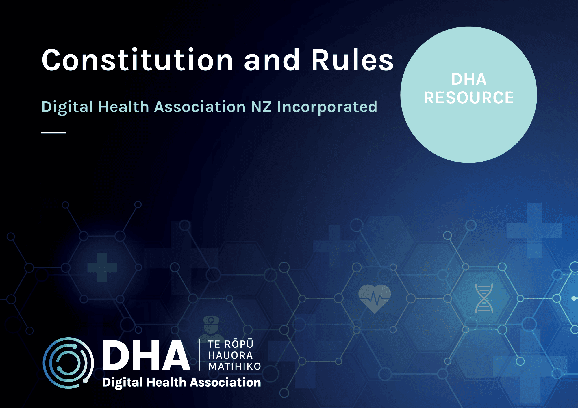 DHA Constitution and Rules