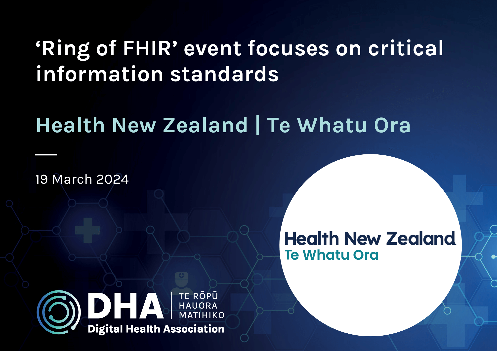 ‘Ring of FHIR’ event focuses on critical information standards