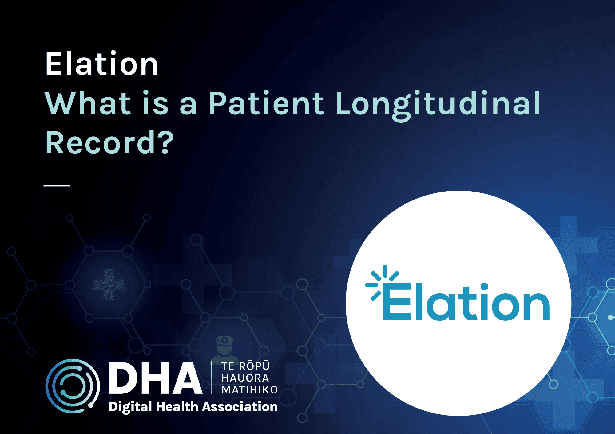 What is a patient longitudinal record?