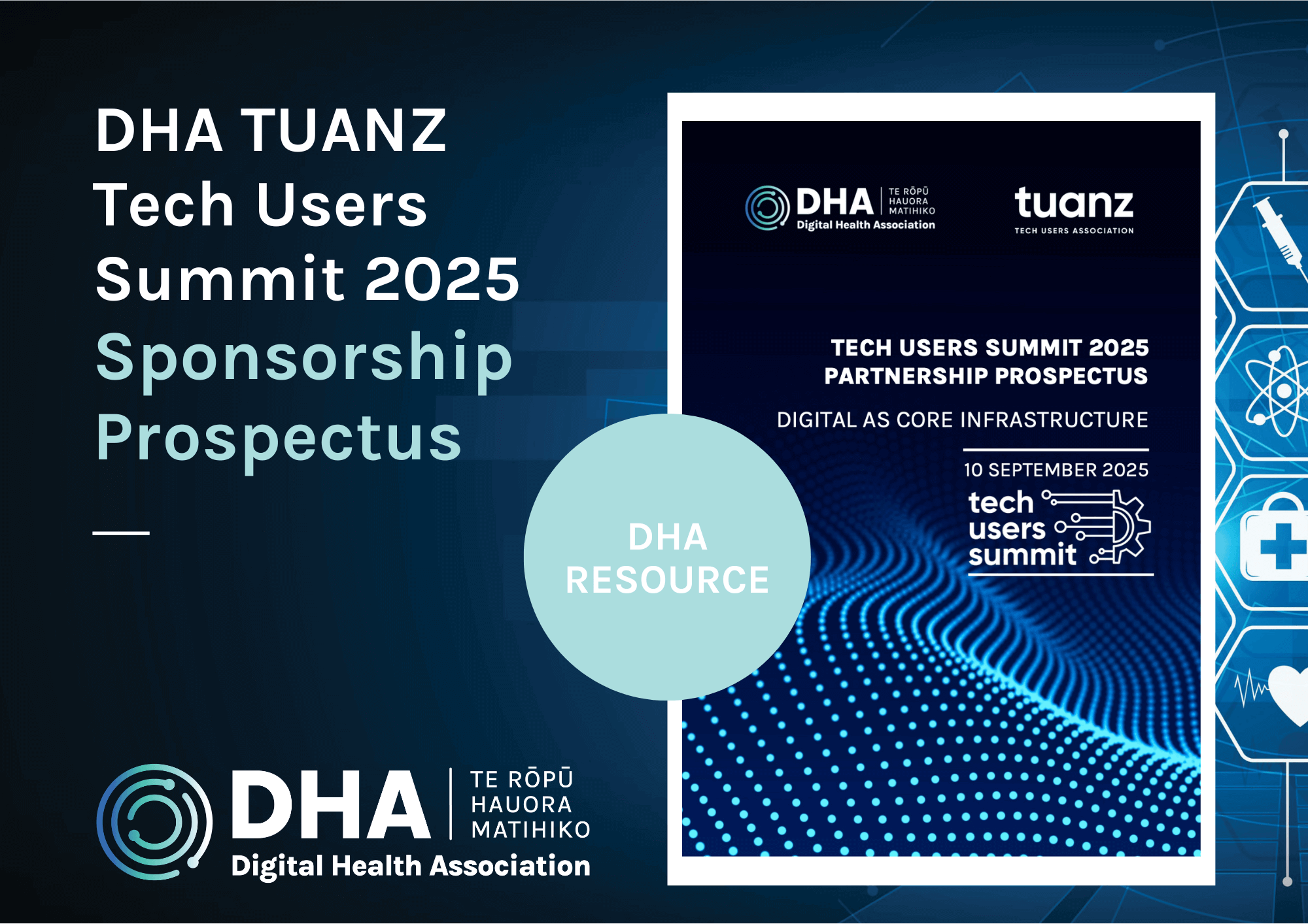 DHA TUANZ Tech Users Summit 2025 – Sponsorship Prospectus