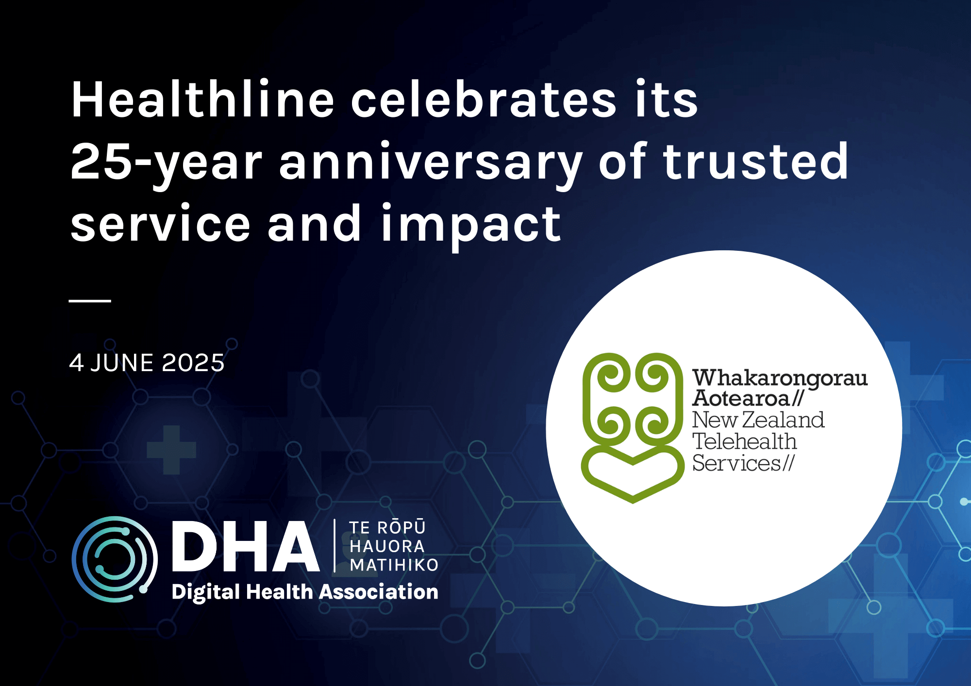 Healthline celebrates its 25-year anniversary of trusted service and impact – and launches a GP booking initiative