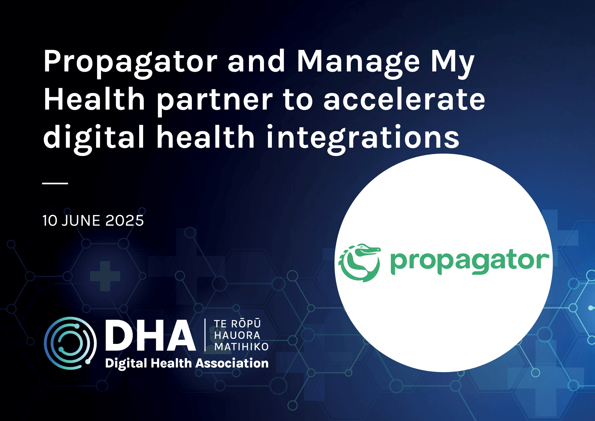 Propagator and Manage My Health partner to accelerate digital health integrations