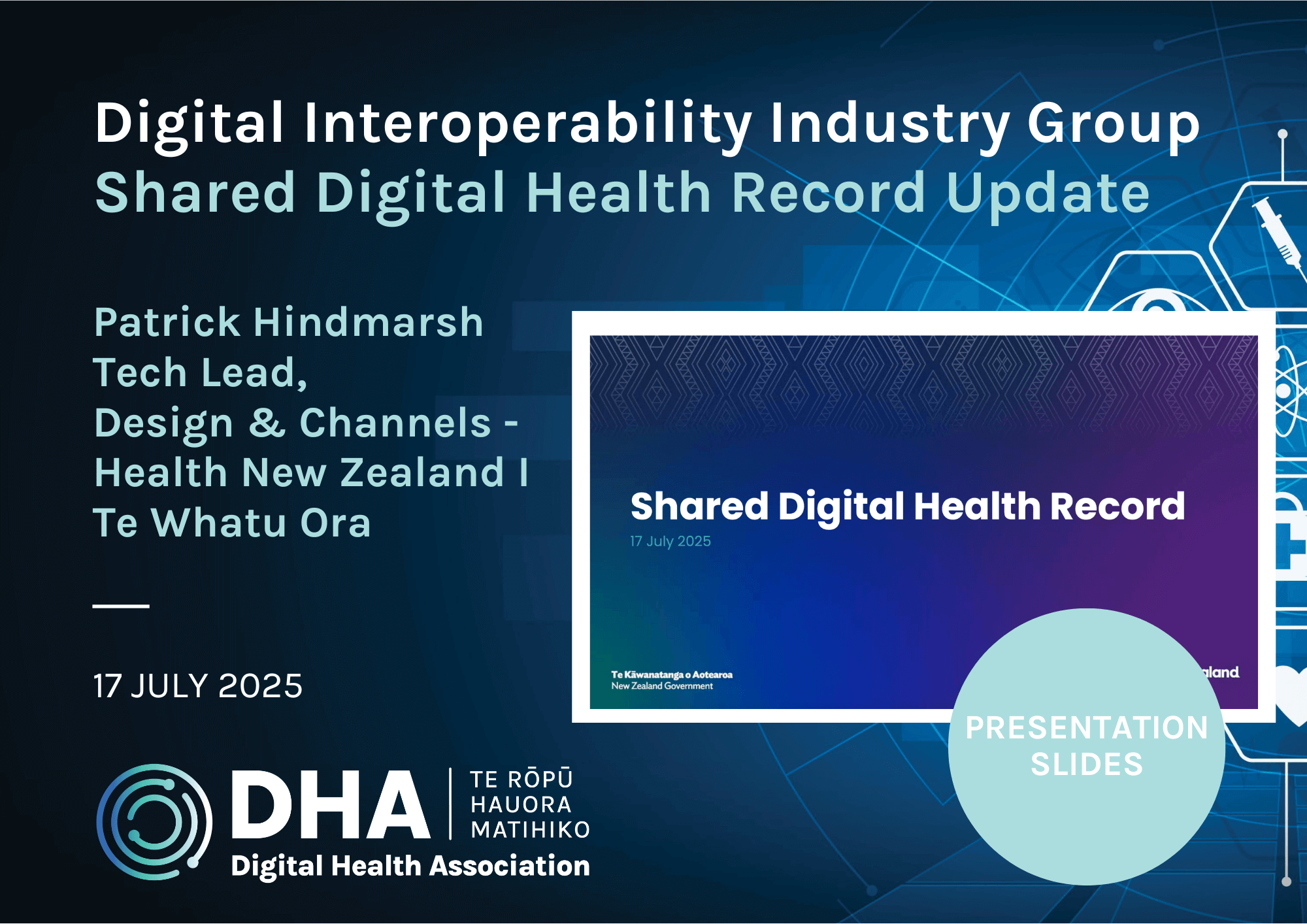 Digital Interoperability Industry Group – SDHR Update, July 2025