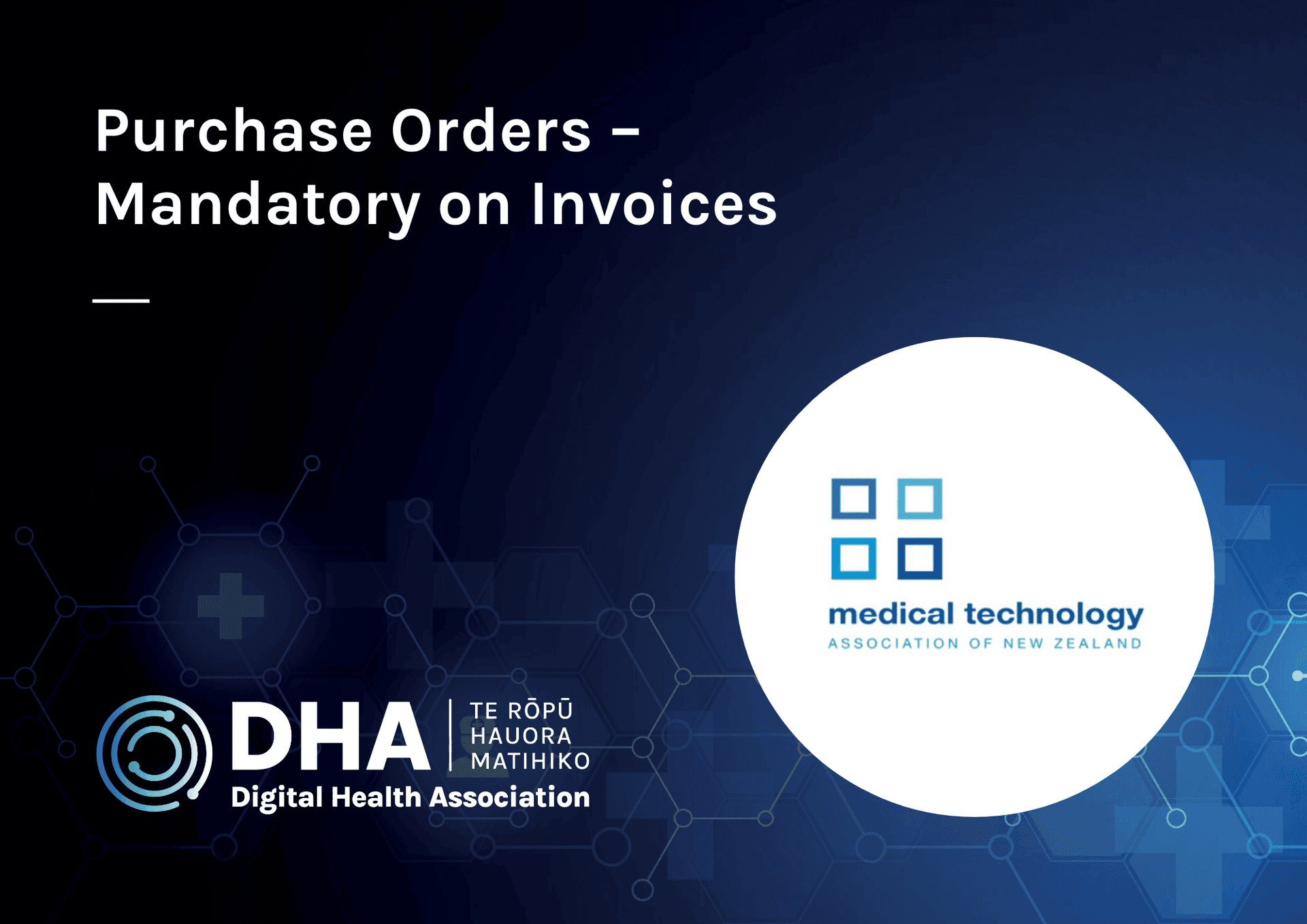 Medical Technology Association Important Information