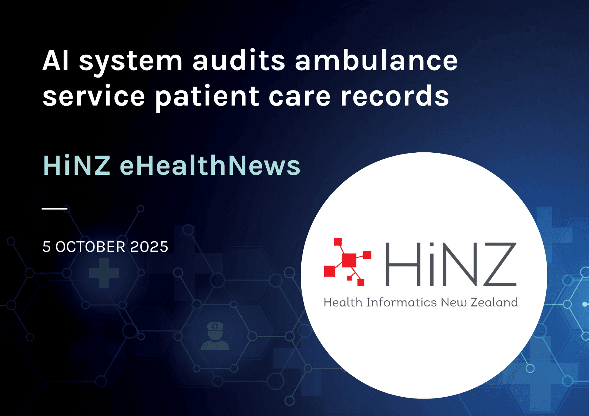 AI system audits ambulance service patient care records