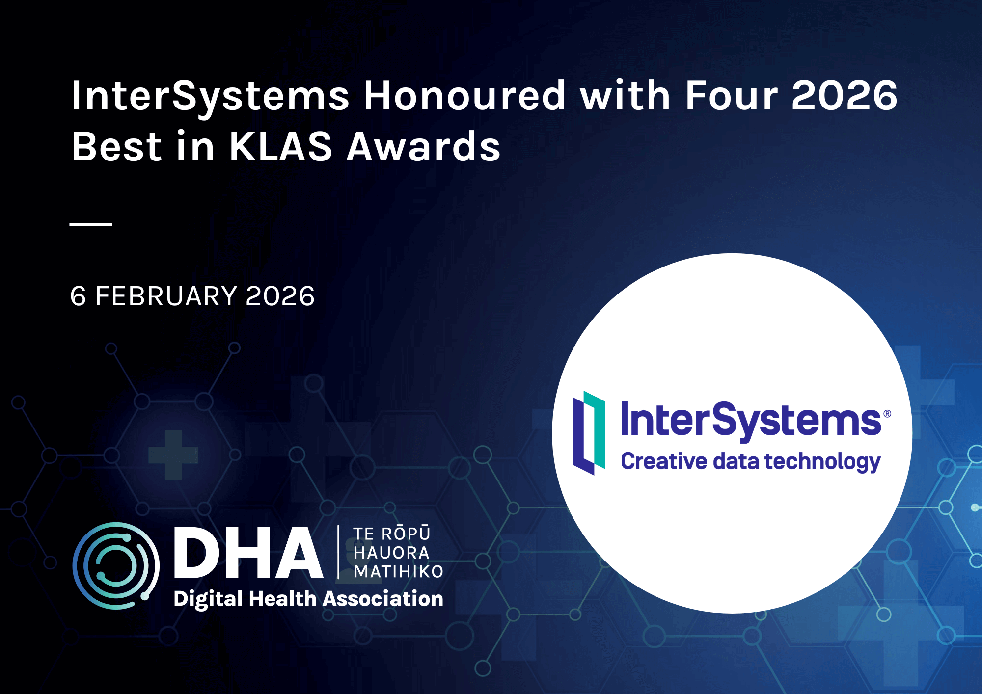 InterSystems Honoured with Four 2026 Best in KLAS Awards
