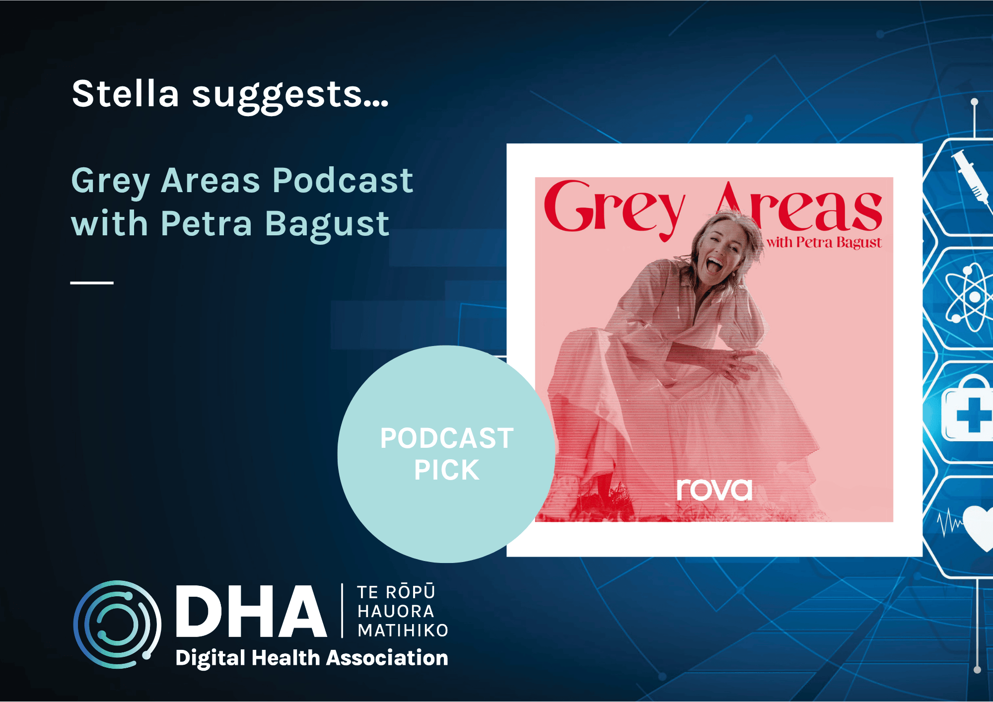 DHA Listening Pick: Grey Areas by Petra Bagust