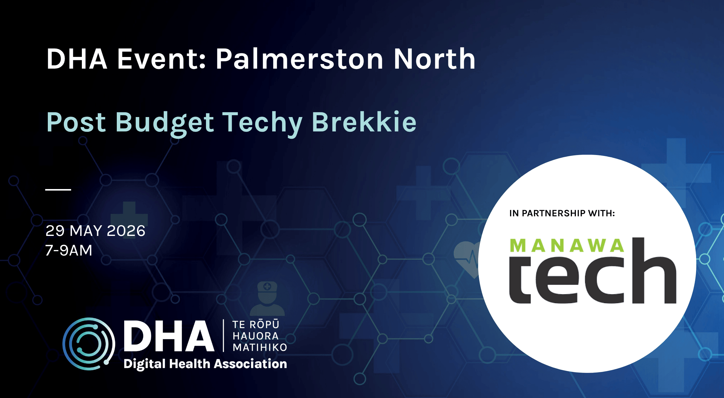 Palmerston North: Post-Budget Techy Brekky