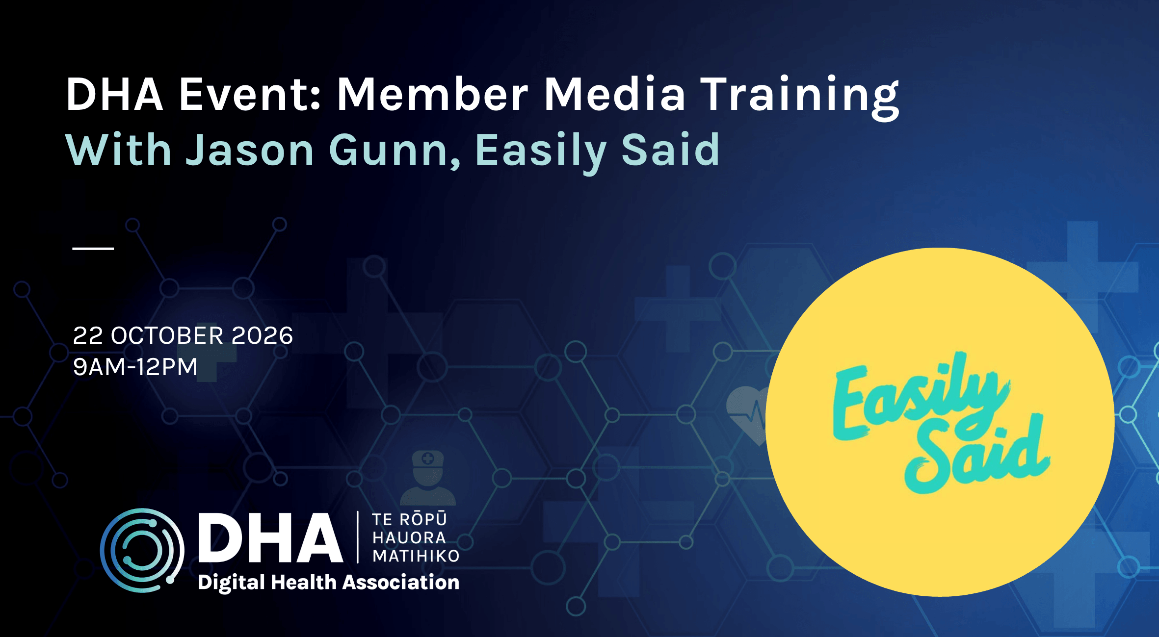 Member Opportunity: Media Training with Jason Gunn | 22 October, 9am–12pm
