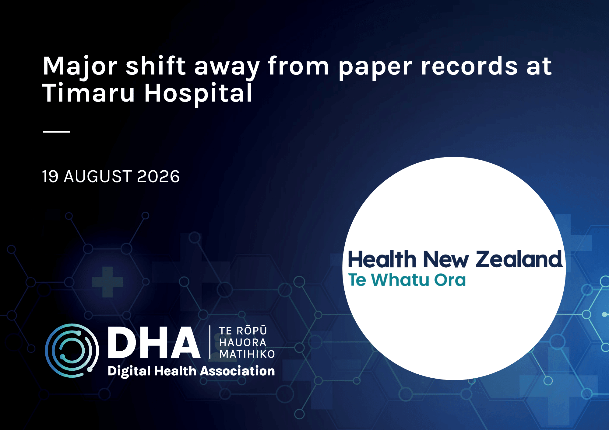 Major shift away from paper records at Timaru Hospital